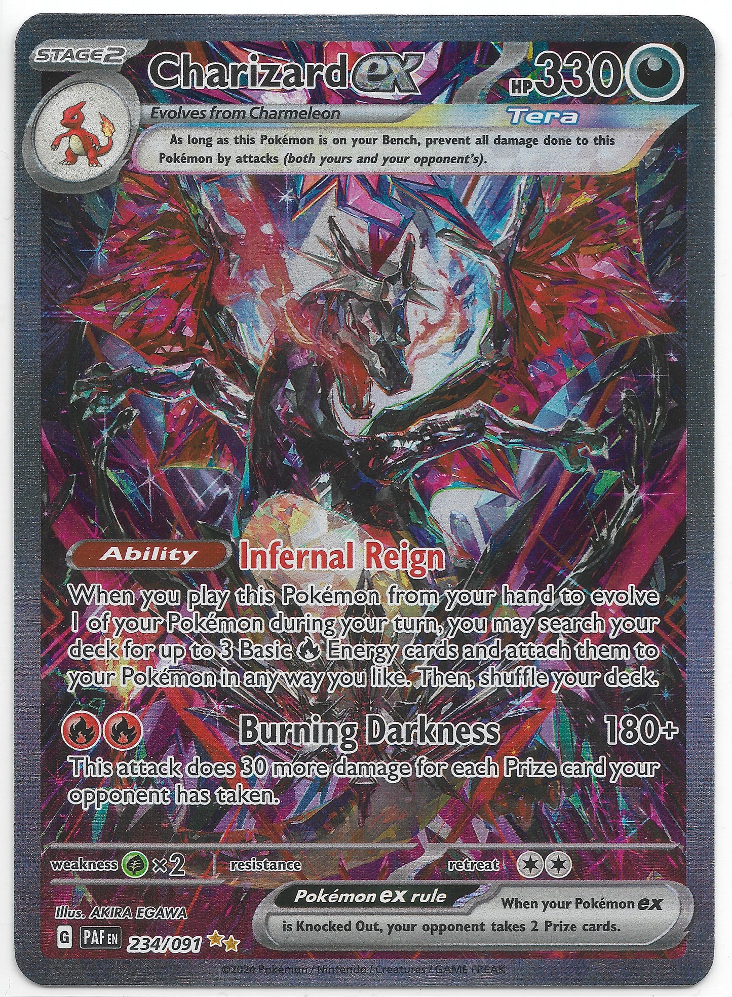 Charizard ex 234/091 - SIR - Near Mint